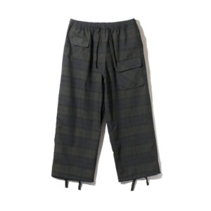 SOUTH2 WEST8 String Cuff Balloon Pant - Black Watch Plaid