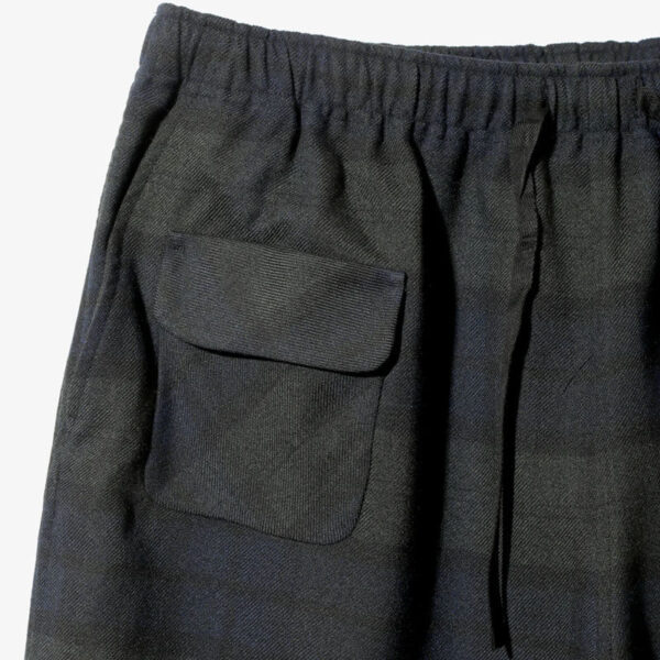 SOUTH2 WEST8 String Cuff Balloon Pant - Black Watch Plaid