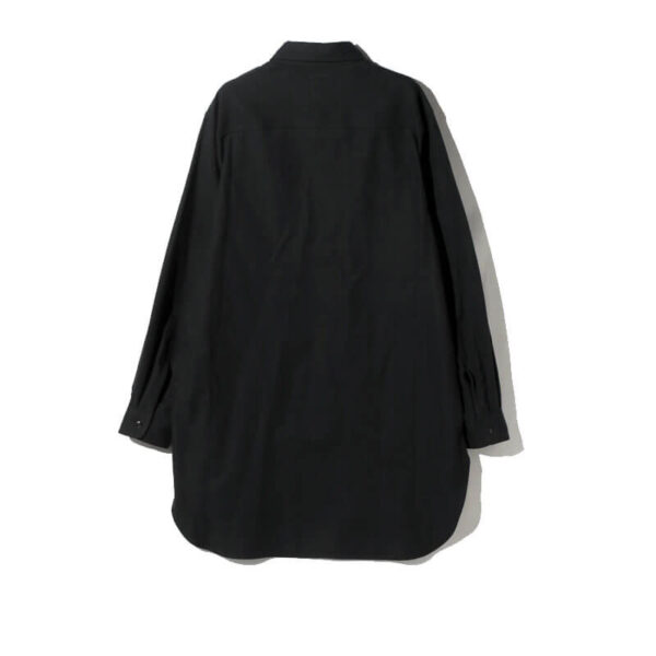 SOUTH2 WEST8 Zipped Pullover Long Shirt - Black