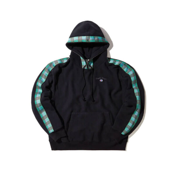 CHAMPION x ANGELO BAQUE Amaro Hoodie - Washed Black