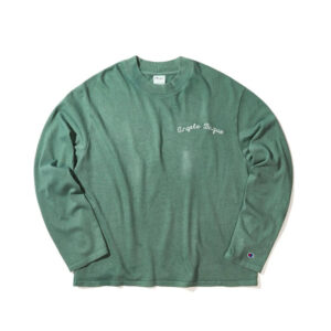 CHAMPION x ANGELO BAQUE LS Tee - Metaphor Green