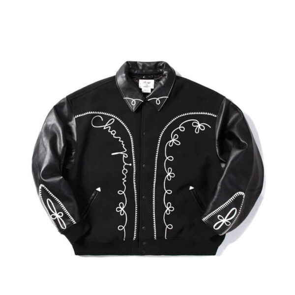 CHAMPION x ANGELO BAQUE Varsity Bolero - Black