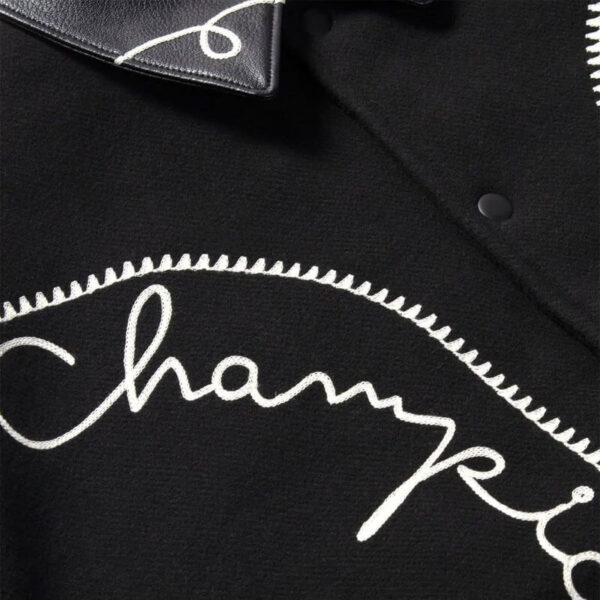 CHAMPION x ANGELO BAQUE Varsity Bolero - Black