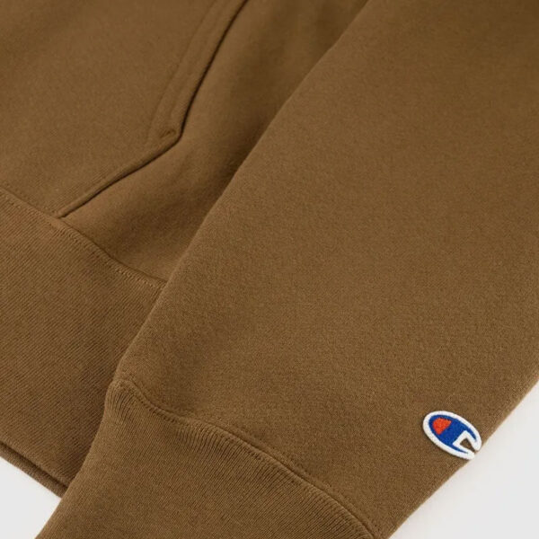 CHAMPION MADE IN USA Hoodie - Brown Cavern