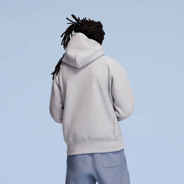 CHAMPION MADE IN USA Hoodie - Silver Grey