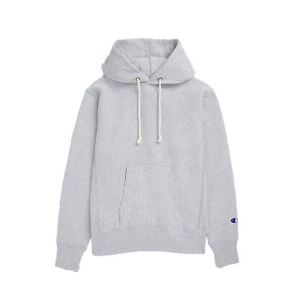 CHAMPION MADE IN USA Hoodie - Silver Grey