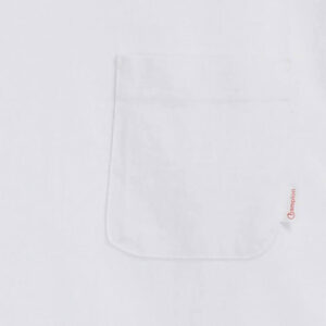 CHAMPION MADE IN USA LS Pocket Tee - White