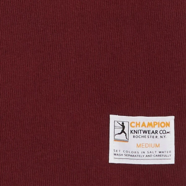 CHAMPION TRUE TO ARCHIVES LS Football Tee - Maroon