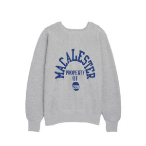 CHAMPION TRUE TO ARCHIVES 1st Patent Print Sweatshirt - Silver Grey