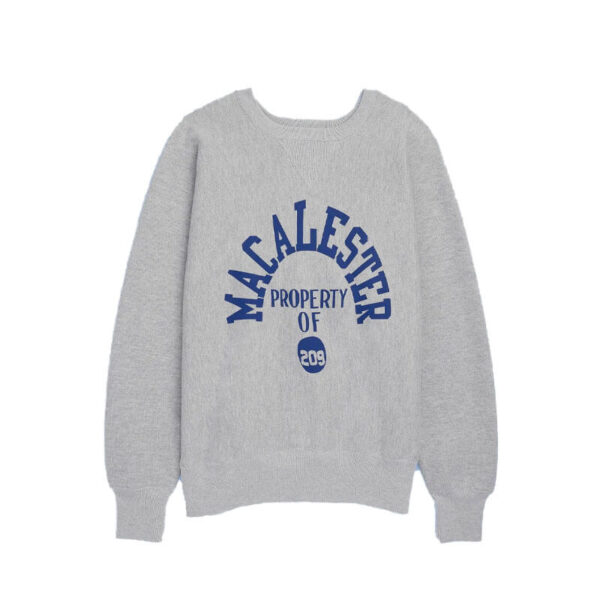 CHAMPION TRUE TO ARCHIVES 1st Patent Print Sweatshirt - Silver Grey