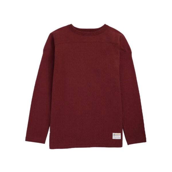 CHAMPION TRUE TO ARCHIVES LS Football Tee - Maroon