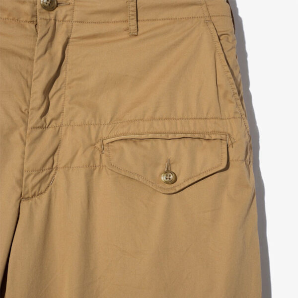 Ghurka Pant - Khaki Superfine Twill