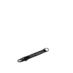 NO PROBLEMO Carabiner Keychain - Black