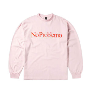 NO PROBLEMO LS Tee - Pale Pink