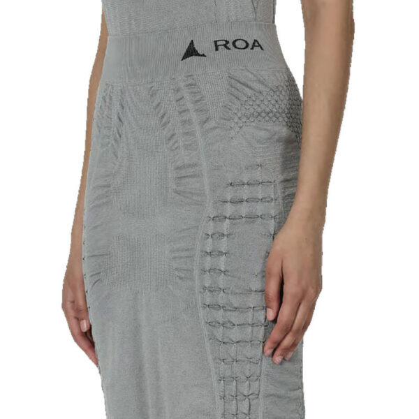 ROA Hiking 3D Knit Skirt - Grey Black