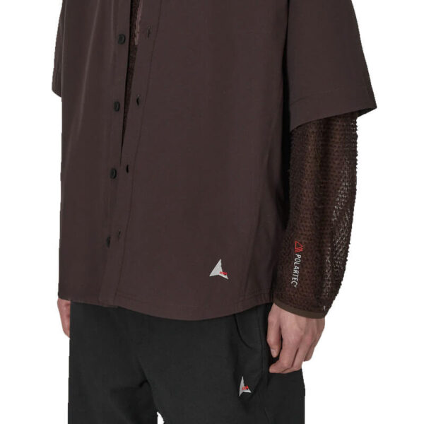 Dot Air Shirt - Dark Brown