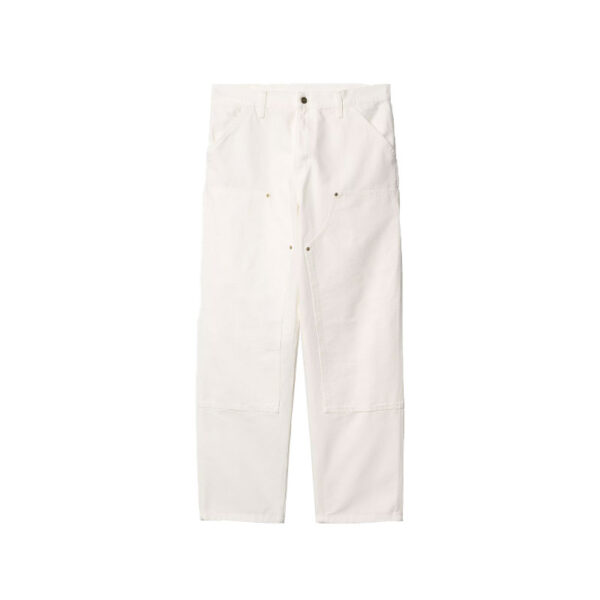 Double Knee Pant - White