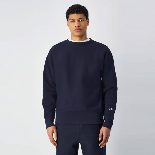 CHAMPION MADE IN USA Crewneck Sweatshirt - Navy