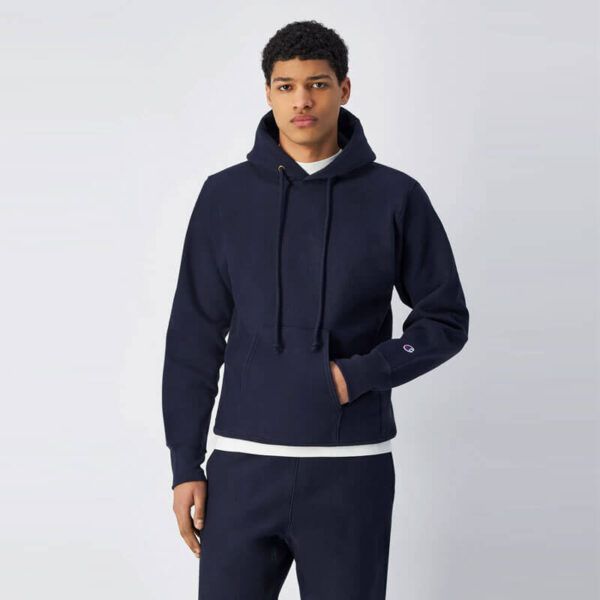 CHAMPION MADE IN USA Hoodie - Navy