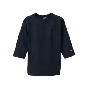 CHAMPION MADE IN USA 3/4 Sleeve Tee - Black