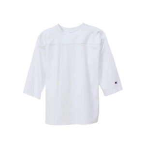 CHAMPION MADE IN USA 3/4 Sleeve Tee - White