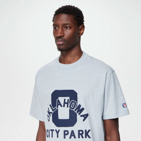 CHAMPION Physical Education Classic Tee - Pale Blue Melange