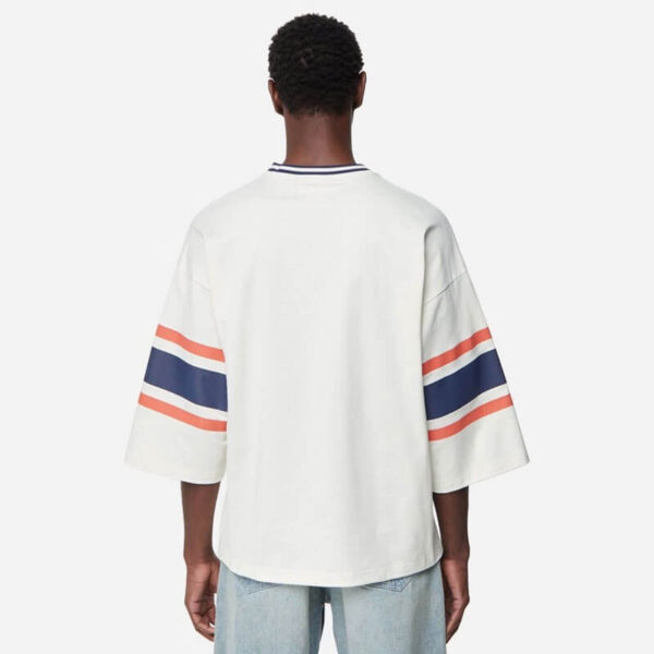 CHAMPION Physical Education Football Tee - Pearl White