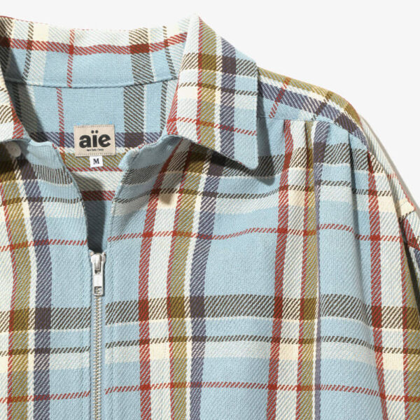 AïE Z Painter Shirt - Plaid Lt. Blue