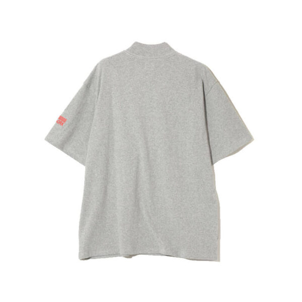 AïE Printed Mock Neck Tee - Grey