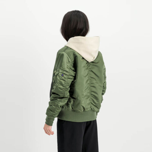 ALPHA INDUSTRIES UV MA-1 Base Flight Bomber Jacket