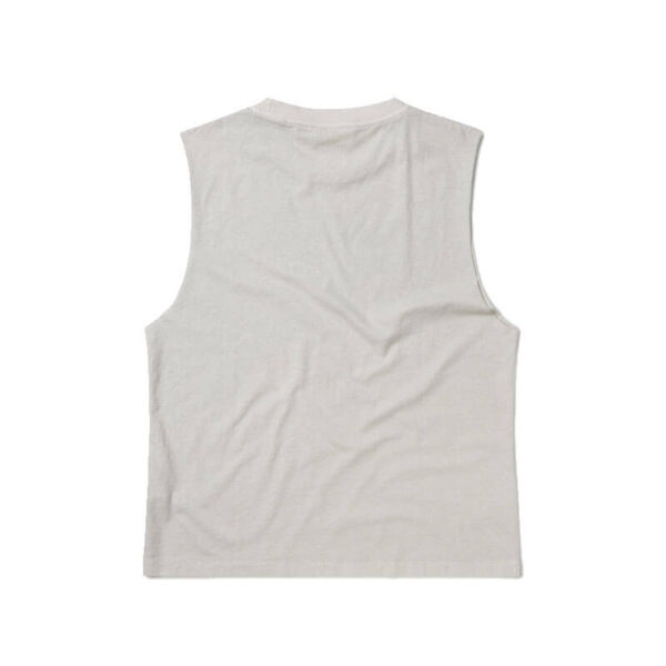 ARIES Faded Nirvana Muscle Vest - Off White