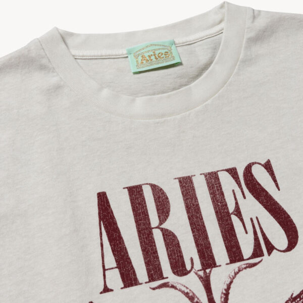ARIES Faded Nirvana Muscle Vest - Off White