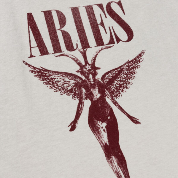 ARIES Faded Nirvana Muscle Vest - Off White