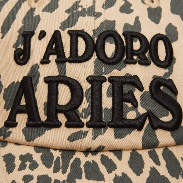 ARIES J'Adoro Aries Leopard Cap - Beige