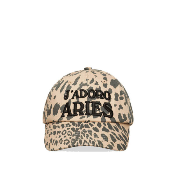 ARIES J'Adoro Aries Leopard Cap - Beige