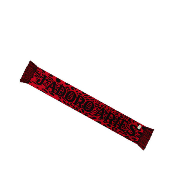 ARIES J'Adoro Aries Leopard Scarf - Red