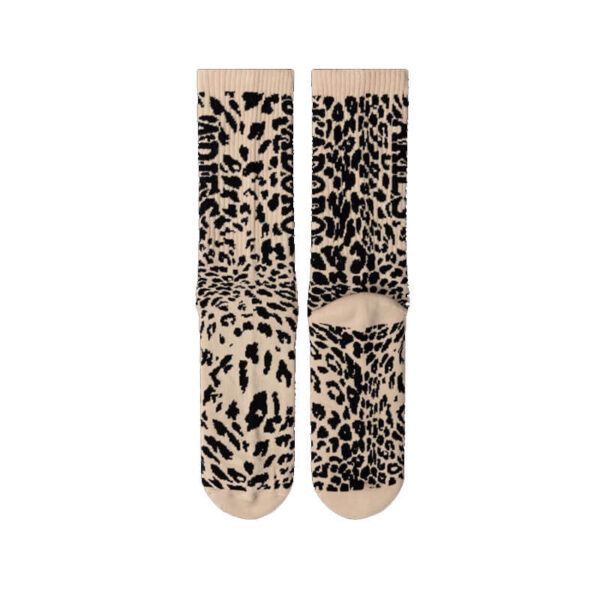 ARIES J'Adoro Aries Leopard Socks - Beige