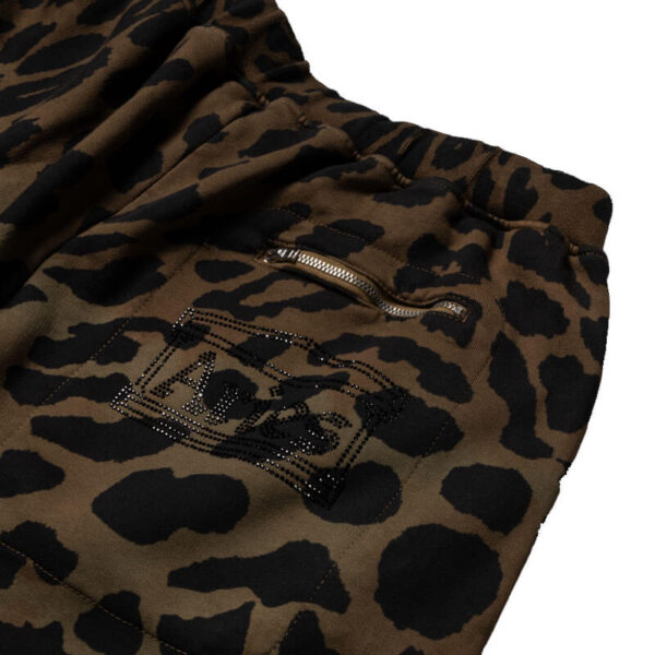 Leopard Straight Sweatpant - Multi