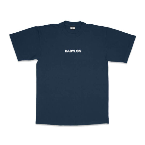 BABYLON LA Shop White Logo Tee
