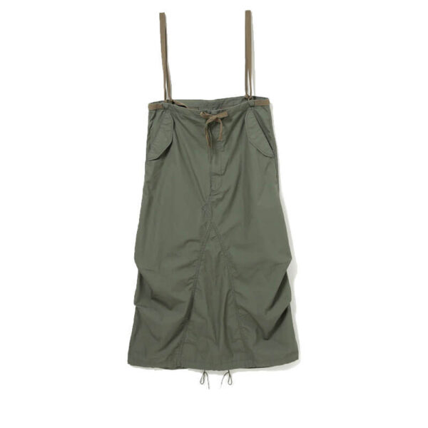 BEAMS BOY Army Convertible Overall Skirt