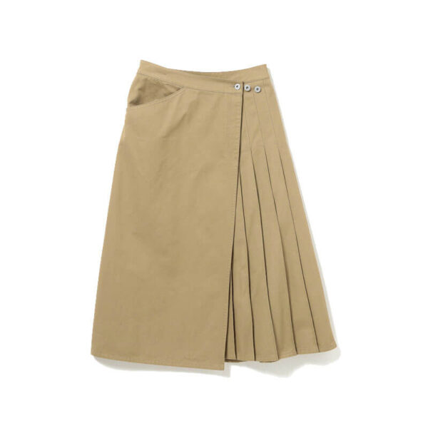 BEAMS BOY Chino Wrap Skirt