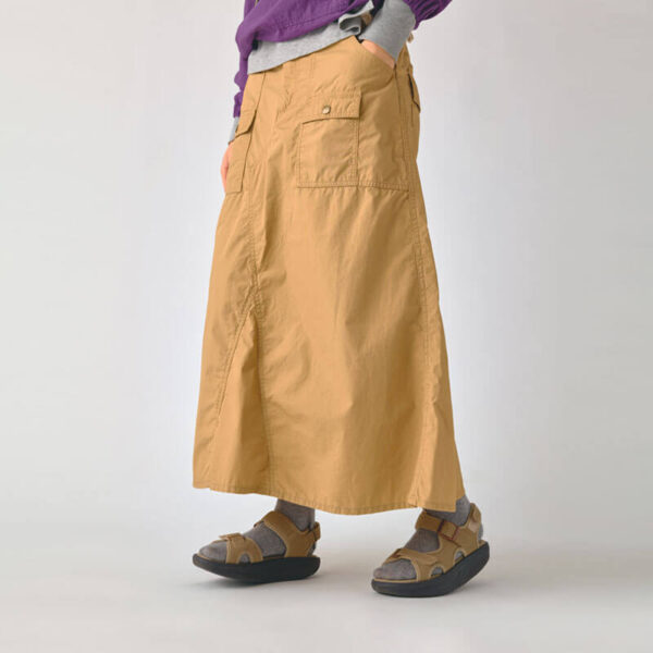 BEAMS BOY Cotton Bush Skirt