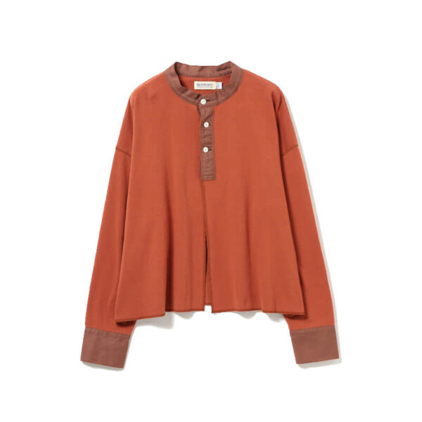 BEAMS BOY Short Henley Cardigan