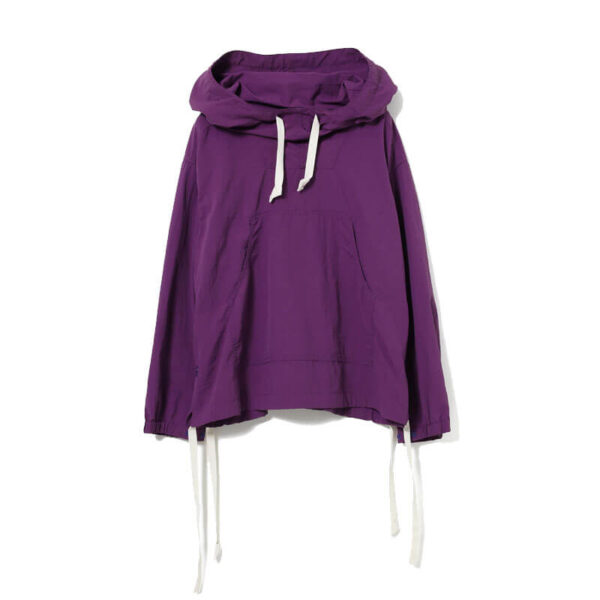 BEAMS BOY Side Ribbon Anorak - Purple