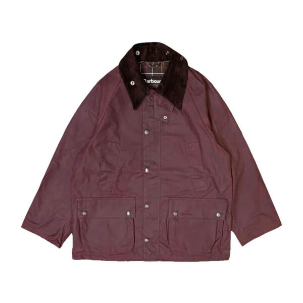Barbour-Heritage-OS-Bedale-Wax-Jacket-Bordeaux-0 BARBOUR Oversized Bedale Wax Jacket - Bordeaux