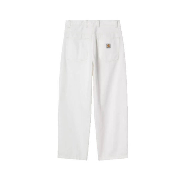 CARHARTT WIP Brandon Pant - White Rinsed