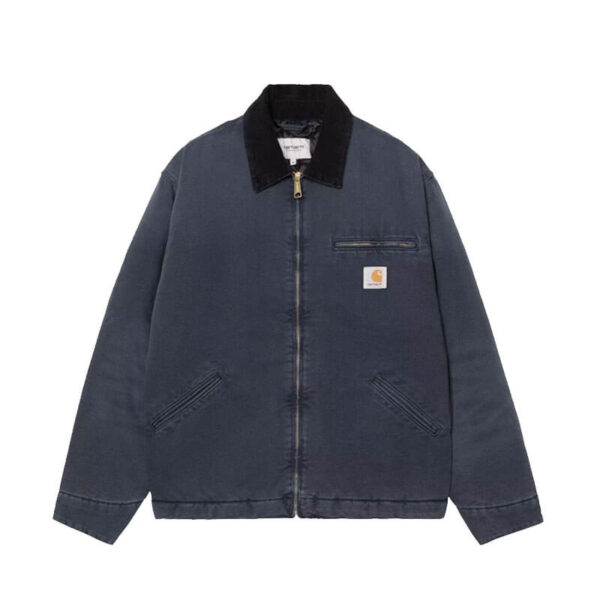 CARHARTT-Detroit-Jacket-(Winter)-Dark-Navy-Black CARHARTT WIP Detroit Jacket (Winter)