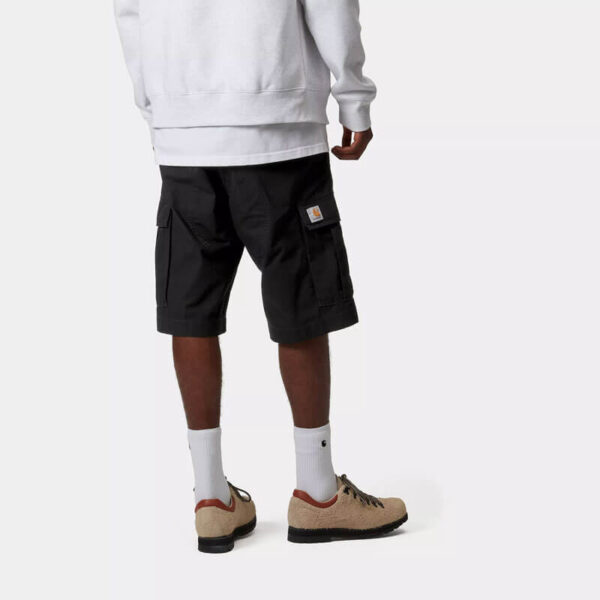 CARHARTT WIP Regular Cargo Short - Ripstop Black