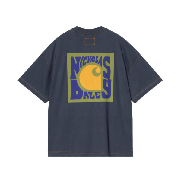 CARHARTT WIP x NICHOLAS DALEY Logo T-Shirt - Black Iris