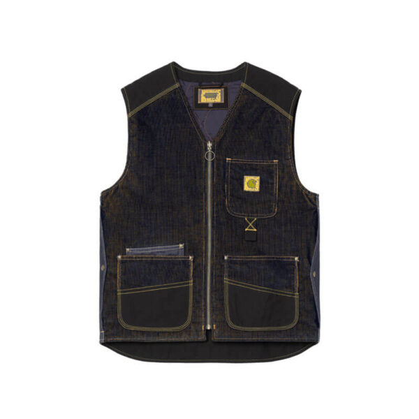 CARHARTT-x-Nicholas-Daley-Vest-ND-Dark-Navy-Mustard CARHARTT WIP x NICHOLAS DALEY Vest - Dark Navy / Mustard
